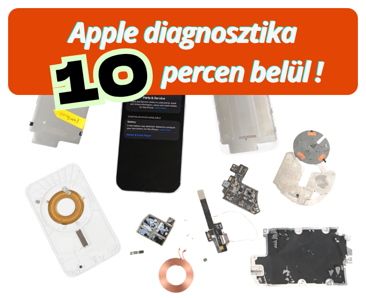 Apple diagnosztika 10 percen belül