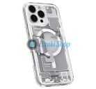 Spigen Ultra Hybrid MagFit Apple iPhone 16 Pro Max tok, Neo One MagSafe, átlátszó