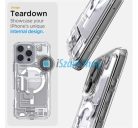 Spigen Ultra Hybrid MagFit Apple iPhone 16 Pro Max tok, Neo One MagSafe, átlátszó