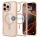 Spigen Ultra Hybrid MagFit Apple iPhone 16 Pro Max tok, Rose Titanium MagSafe, átlátszó