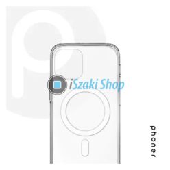   Apple iPhone 16 Pro MagSafe kompatibilis szilikon tok, átlátszó