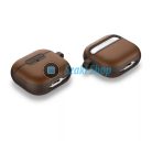 Spigen Cyrill Kajuk AirPods 4 tok, Saddle Brown, barna