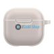 Spigen Cyrill Kajuk AirPods 4 tok, Cream, szürke-bézs
