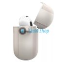 Spigen Cyrill Kajuk AirPods 4 tok, Cream, szürke-bézs