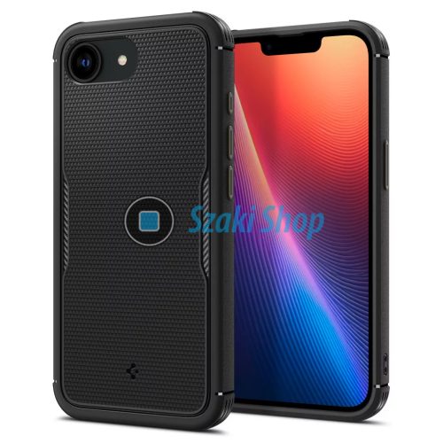 Spigen Core Armor MagFit Apple iPhone 16e MagSafe tok, matt fekete