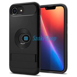   Spigen Slim Armor MagFit Apple iPhone 16e MagSafe tok, fekete