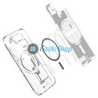 Spigen Ultra Hybrid MagFit Apple iPhone 16e MagSafe tok, Zero One, fehér