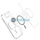 Spigen Ultra Hybrid MagFit Apple iPhone 16e MagSafe tok, Clear White, átlátszó-fehér
