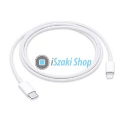   Apple Type-C / Lightning töltő- és adatkábel, 1m, fehér, MUQ93ZM/A Retail dobozos