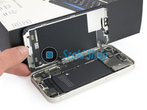 iPhone 13 mini OLED Kijelző csere, gyári minőségű, 20 percen belül, garanciával