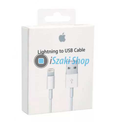 Apple USB / Lightning töltő- és adatkábel 1m, fehér MXLY2ZM/A Retail dobozos