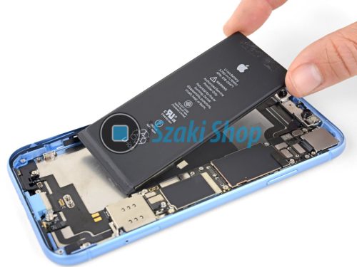iPhone XR akkumulátor csere, 20 percen belül, garanciával