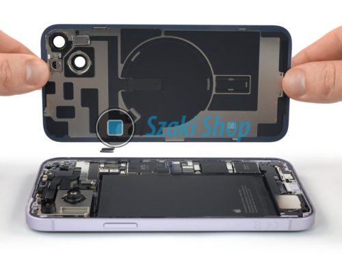 iPhone 14 Plus hátlapi üveg csere, 2 órán belül, garanciával