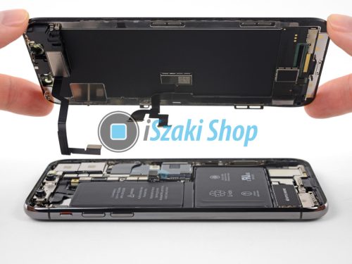 iPhone X LCD Kijelző csere, utángyártott In-Cell, 20 percen belül, garanciával