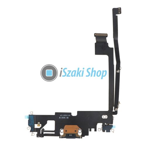 iPhone 12 Pro Max töltőcsatlakozó flex kábel gyári fekete színben akár beszereléssel is