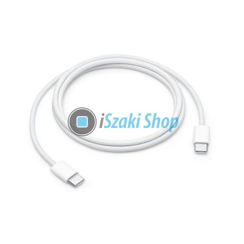 APPLE USB-C 60 wattos szőtt borítású töltőkábel (1 m) Termékkód: mw493zm/a