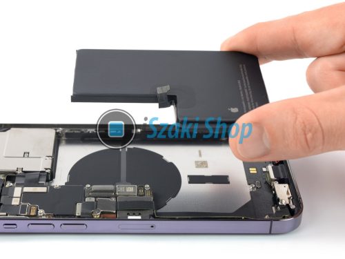 iPhone 14 Pro Max akkumulátor csere, gyári Apple alkatrész, 60 percen belül, garanciával, Előzetes megrendelés szükséges!