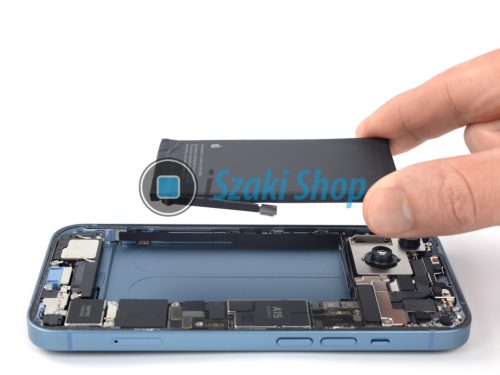 iPhone 14 akkumulátor csere, gyári Apple alkatrész, 60 percen belül, garanciával, Előzetes megrendelés szükséges!