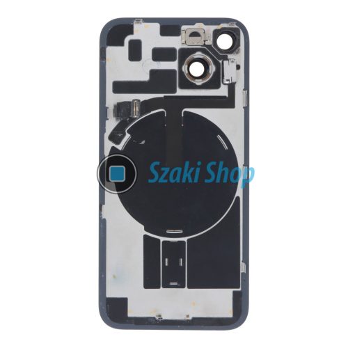 Iphone 14 hátlap OEM fekete színben kamera lencsével+NFC akár beszereléssel is