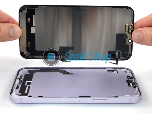 iPhone 14 Plus Kijelző csere, utángyártott In-Cell, 20 percen belül, garanciával