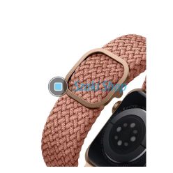 Uniq Aspen fonott szíj Apple Watch 38/40/41mm, rózsaszín