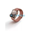 Uniq Aspen fonott szíj Apple Watch 38/40/41mm, rózsaszín