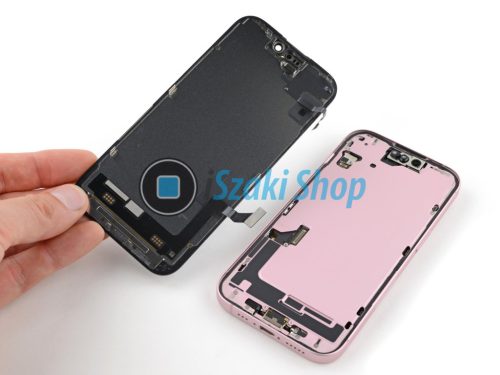 iPhone 15 OLED Kijelző csere, gyári Apple alkatrész, 60 percen belül, garanciával, Előzetes megrendelés szükséges!