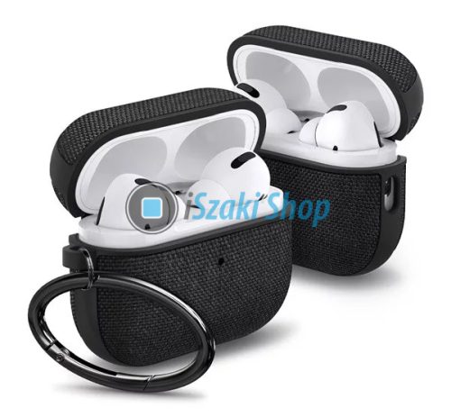 Spigen Urban Fit Apple Airpods Pro 2 tok, fekete