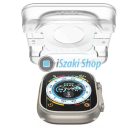 Spigen Glas.tR EZ Fit Apple Watch Ultra 2/1 (49mm) tempered kijelzővédő fólia felhelyező kerettel (2db)