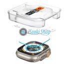 Spigen Glas.tR EZ Fit Apple Watch Ultra 2/1 (49mm) tempered kijelzővédő fólia felhelyező kerettel (2db)