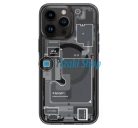 Spigen Ultra Hybrid Apple iPhone 14 Pro tok, Magsafe tok, Zero One tok, szürke