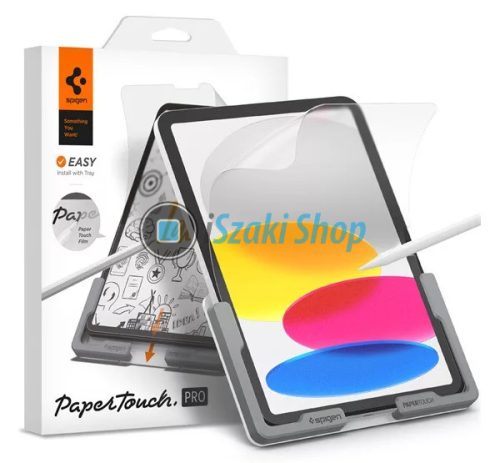 Spigen Paper Touch Apple iPad 10.9 2022 / iPad 11 2025 paperlike matt kijelzővédő fólia
