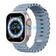Phoner River Apple Watch 41/40/38 mm szilikon szíj, palakék