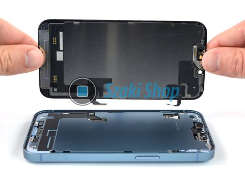 iPhone 14 Kijelző csere, utángyártott In-Cell, 20 percen belül, garanciával