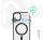 Phoner Apple iPhone 14 Pro Max Hybrid Mag MagSafe kemény hátlap tok, fekete