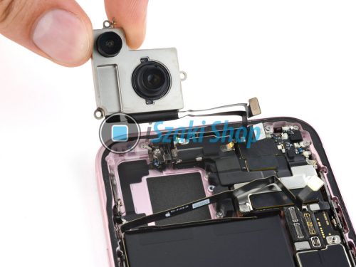 iPhone 15 Plus hátlapi kamera csere, 20 percen belül, garanciával