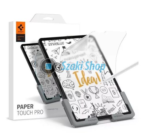 Spigen iPad Pro 11" (2022/2021/2020/2018) / iPad Air 10.9" (2022/2020) PaperTouch Pro fólia, tálcával