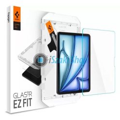   Spigen Apple Glas.tR EZ Fit iPad Air 11" (2024) tempered kijelzővédő fólia felhelyező kerettel (1db)