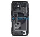 Spigen Ultra Hybrid MagFit Apple iPhone 16 Plus tok, Zero One fekete ACS08078