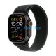 APPLE Watch Ultra 2 GPS + Cellular, 49mm, fekete titántok, fekete Terep pánt - M/L (MX4V3CM/A)