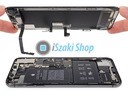 iPhone XS Max OLED kijelző csere, gyári OLED, 20 percen belül garanciával